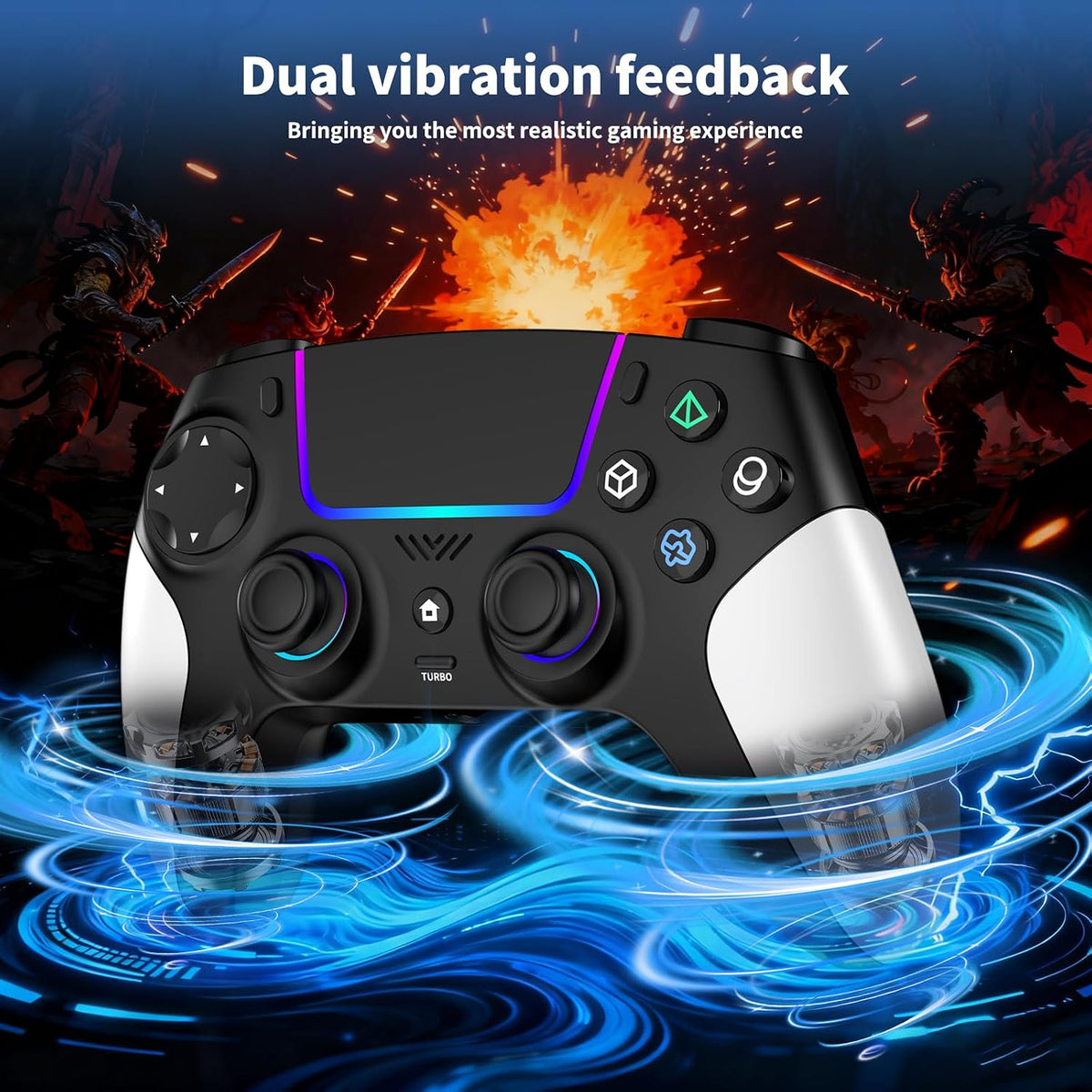 AFMVV Wireless Controller for PS5/PC/Mac