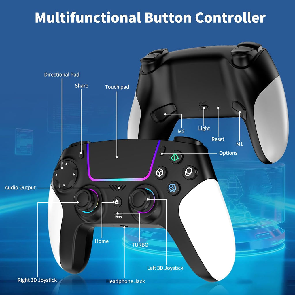 AFMVV Wireless Controller for PS5/PC/Mac